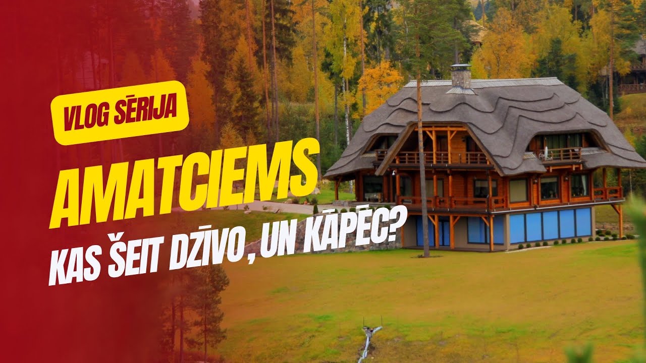 AMATCIEMS - EKSKLUZĪVS EKO CIEMATS LATVIJĀ