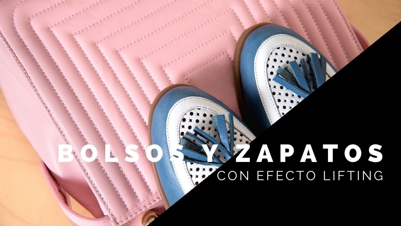Bolsos y calzado con efecto lifting