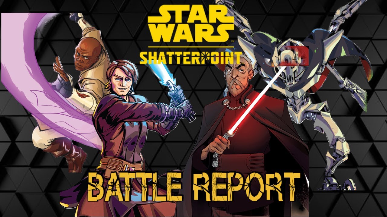 Star Wars Shatterpoint Battle Report Republic vs  Separatists S02E11