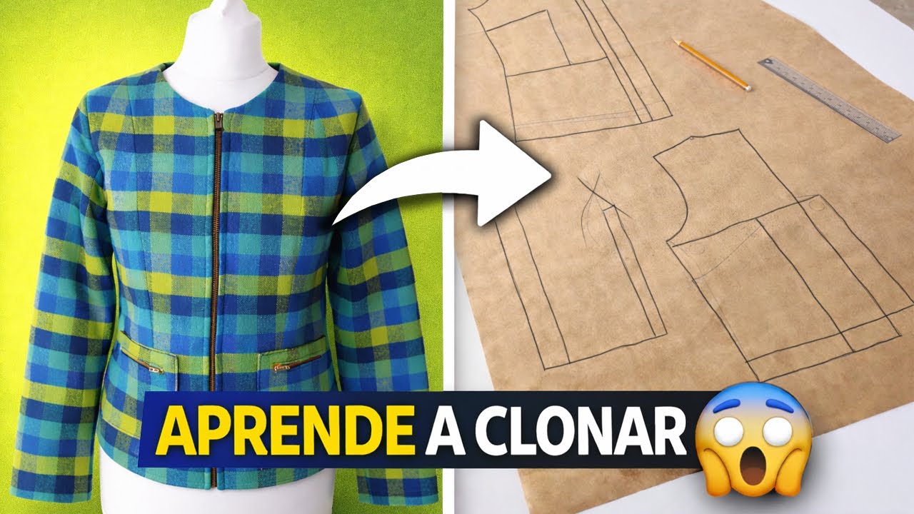 Guía para clonar una prenda sin desmontarla
