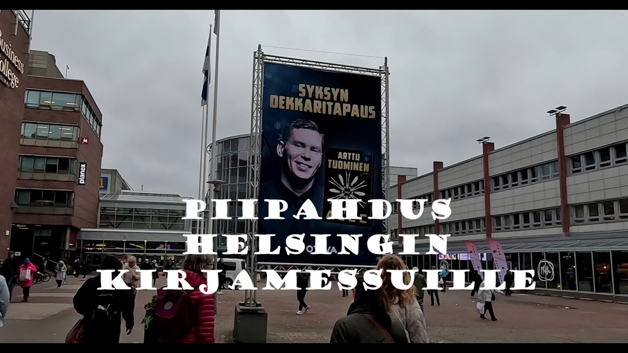 Helsingin kirjamessut 2025 kirjailijan silmin!