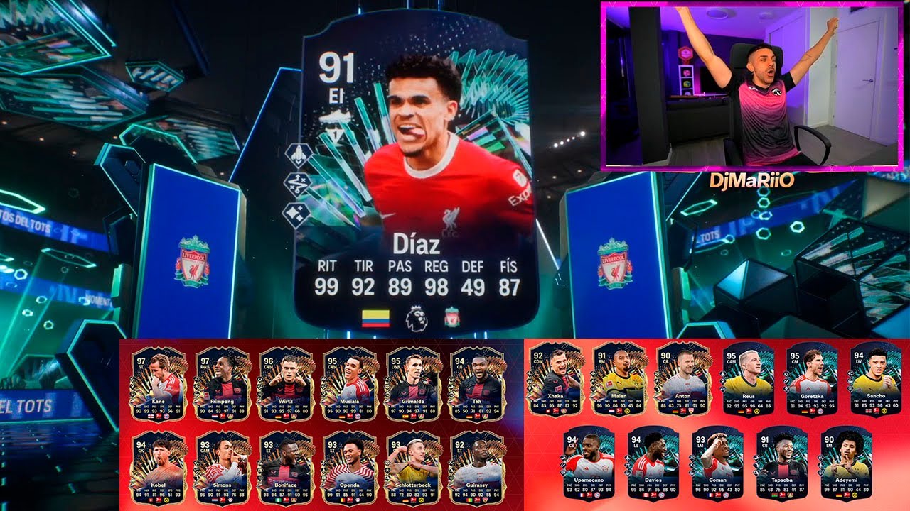 DjMaRiiO REACCIONA a las NUEVAS CARTAS TOTS de la BUNDESLIGA