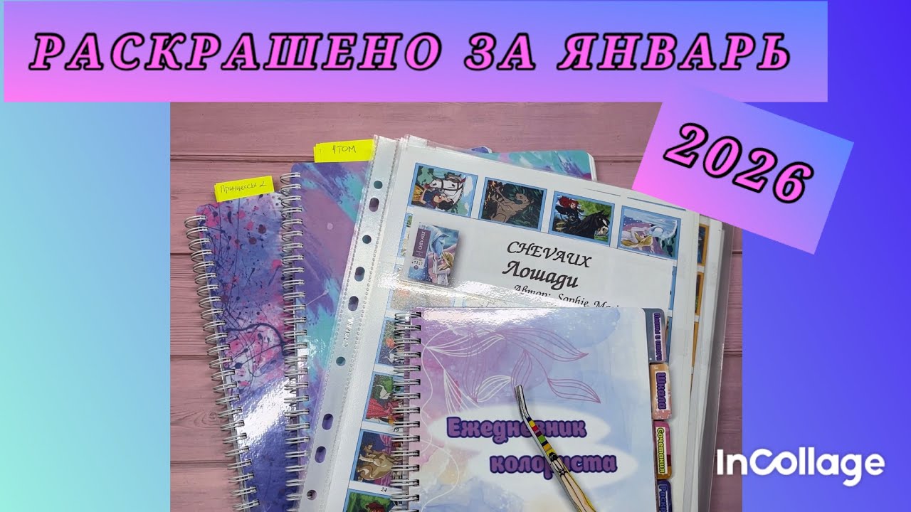 Раскрашено за январь 2026