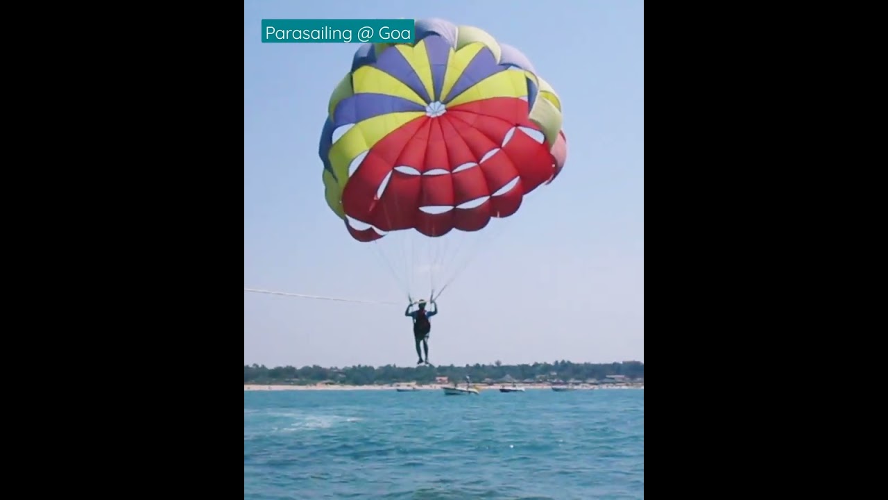 Parasailing || Calangute Beach|| Watersport || Goa