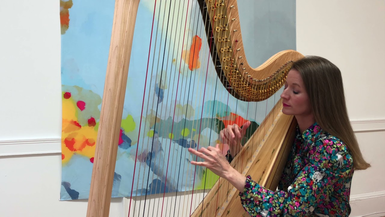 Praeambulum from Partita 5 BWV 829--J.S.Bach (arr. for harp by M.L.Rayan)
