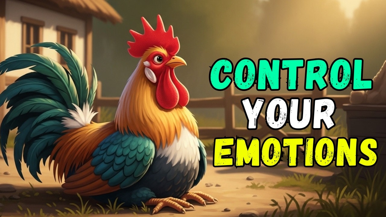 Control Your Emotions | The Rooster's Lesson | Moral Story
