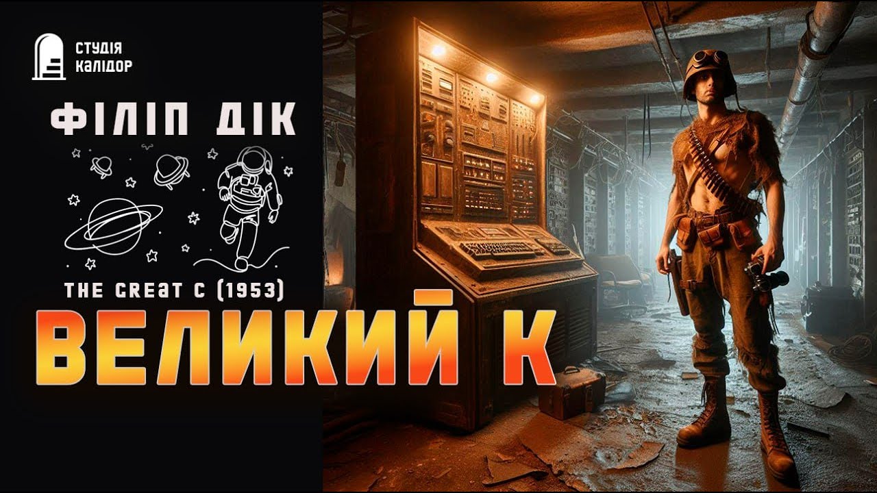 Філіп Дік ВЕЛИКИЙ К #фантастика #химерне #ШІ #скайнет #ядернавійна #апокаліпсис #філіпдік #химерне