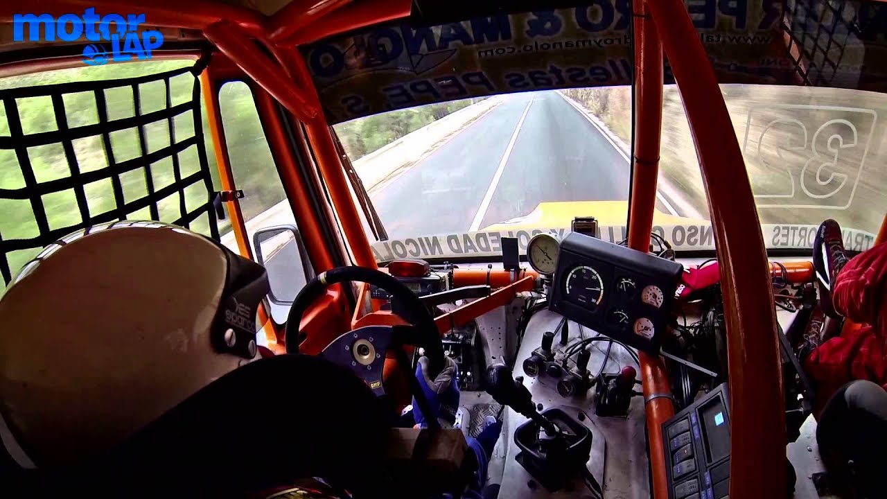 Hillclimb Subida a la Santa 2013 (Totana) Pedro I. Garcia @ Iveco Powerstar Truck Racing Onboard HD