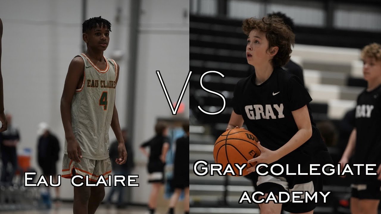 Eau Claire (B) vs Gray Collegiate Academy (8th) | 01-23-23 #graycollegiate #eauclaire #bluemarble