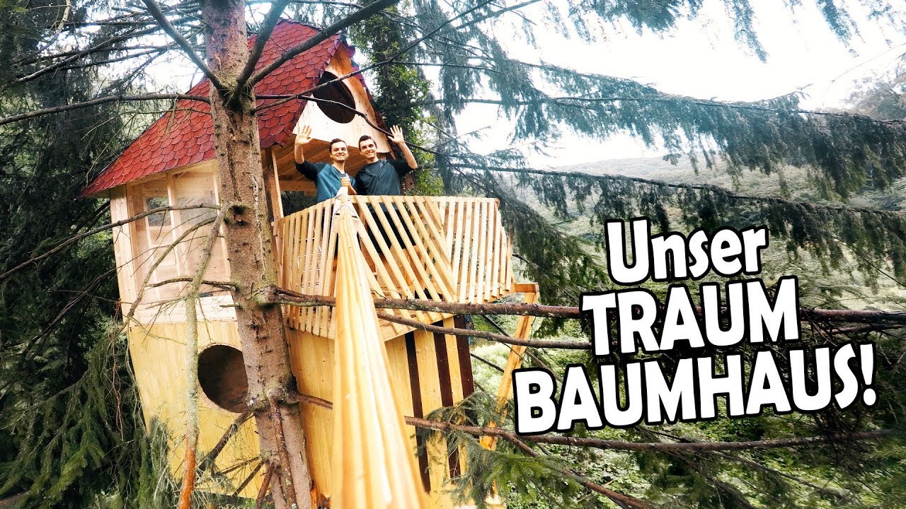 Wir &uuml;bertreiben komplett! - DREI STOCKWERKE, Panoramafenster und ein Balkon f&uuml;r unser BAUMHAUS!