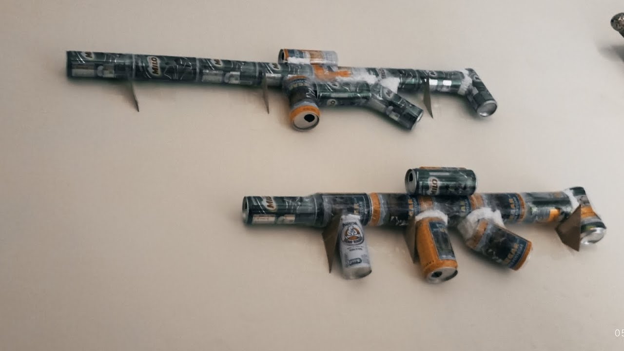 Soda can gun! | Creativity🫡🤔 | scary | collection |