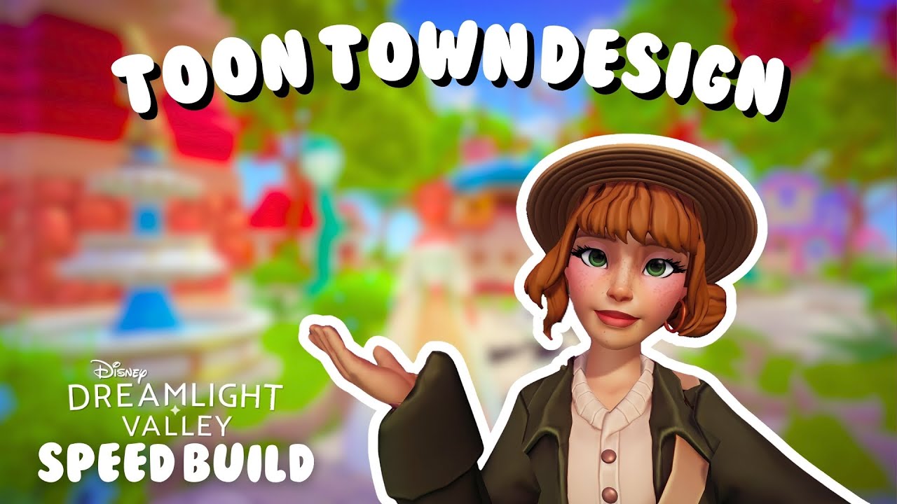 toon town design | dreamlight valley