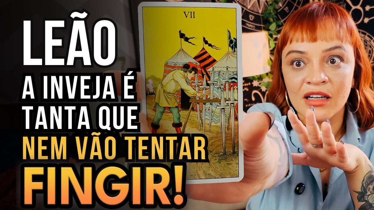 LEÃO ESSA PESSOA NEM VAI DISFARÇAR! VOCÊ VAI FICAR SABENDO DE TUDO!