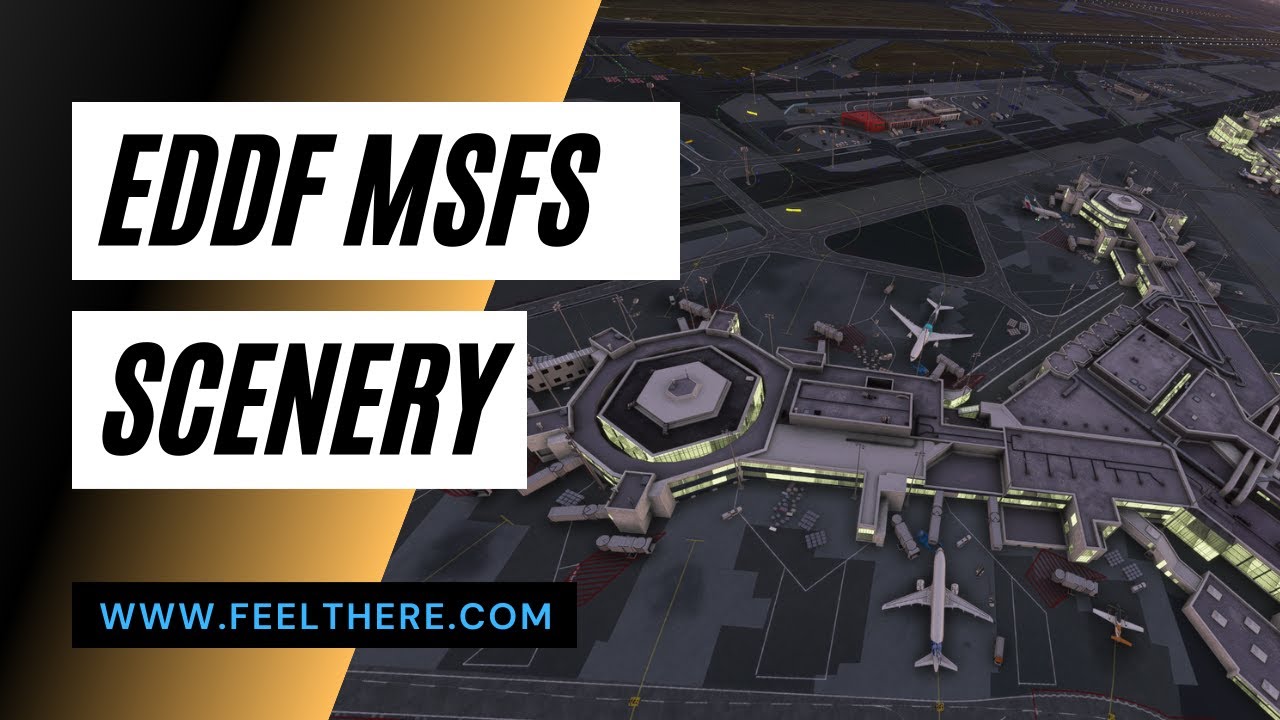 [EDDF] - Frankfurt Airport Scenery trailer for MSFS by FeelThere
