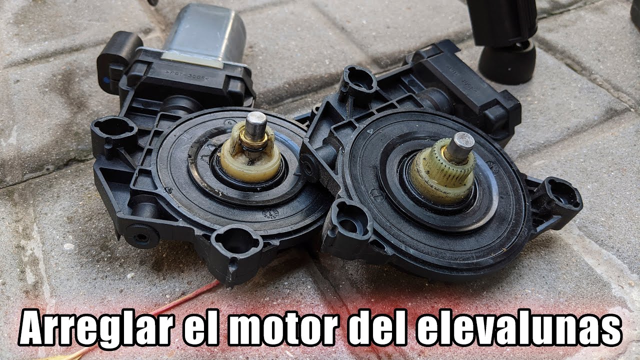 Como DESMONTAR y ARREGLAR el MOTOR del ELEVALUNAS con piezas de DESGUACE | Alfa Romeo 159