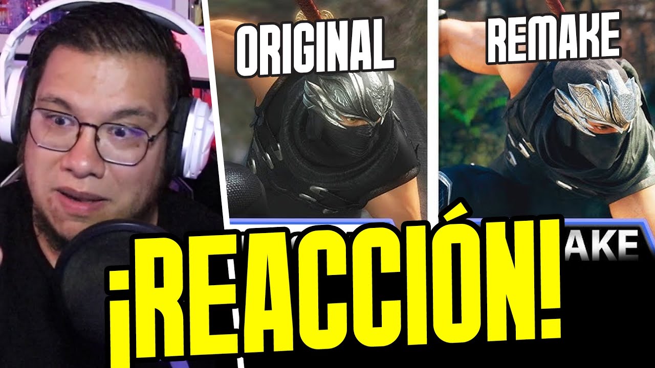 Spideremilio REACCIONA a Ninja Gaiden 2 Black | Original VS Remake | Gameplay Graphics Comparison