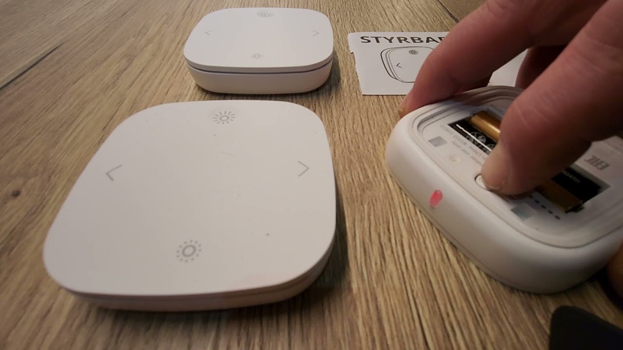 appairer plusieurs t&eacute;l&eacute;commandes styrbar ik&eacute;a sur un point lumineux