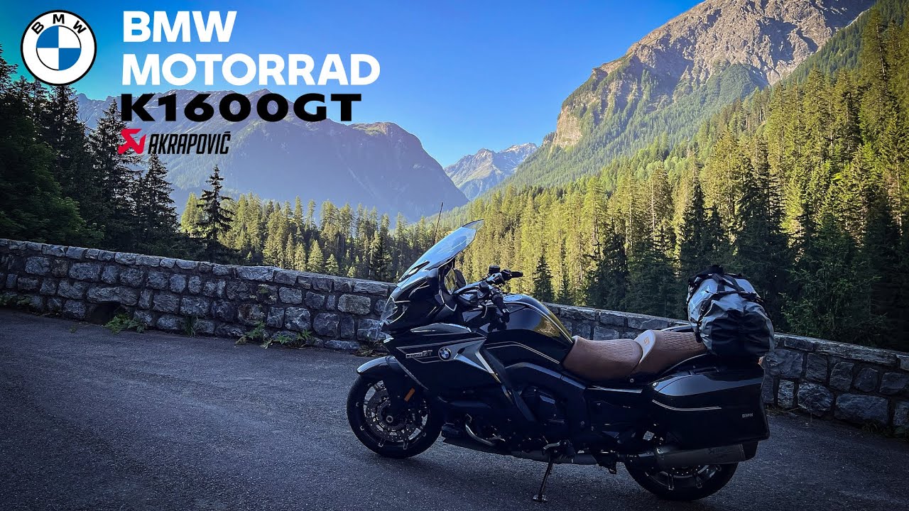 BMW K1600GT in the Alps (Akrapovic Exhausts)