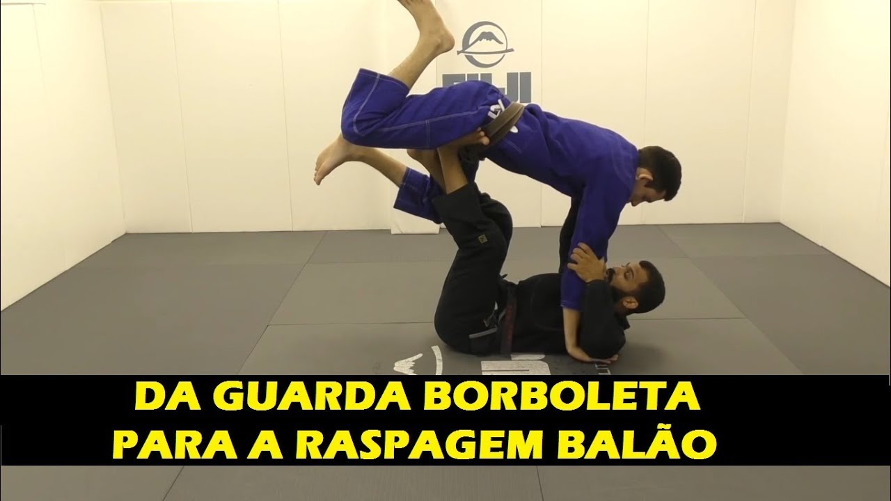 Da Guarda Borboleta Para A Raspagem Balão Com Bruno Malfacine