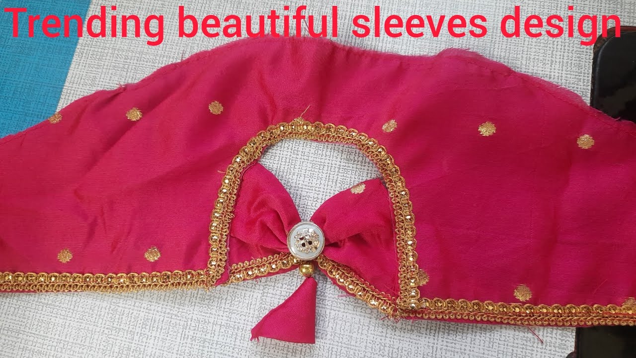 New trending beautiful sleeves design 🌺 