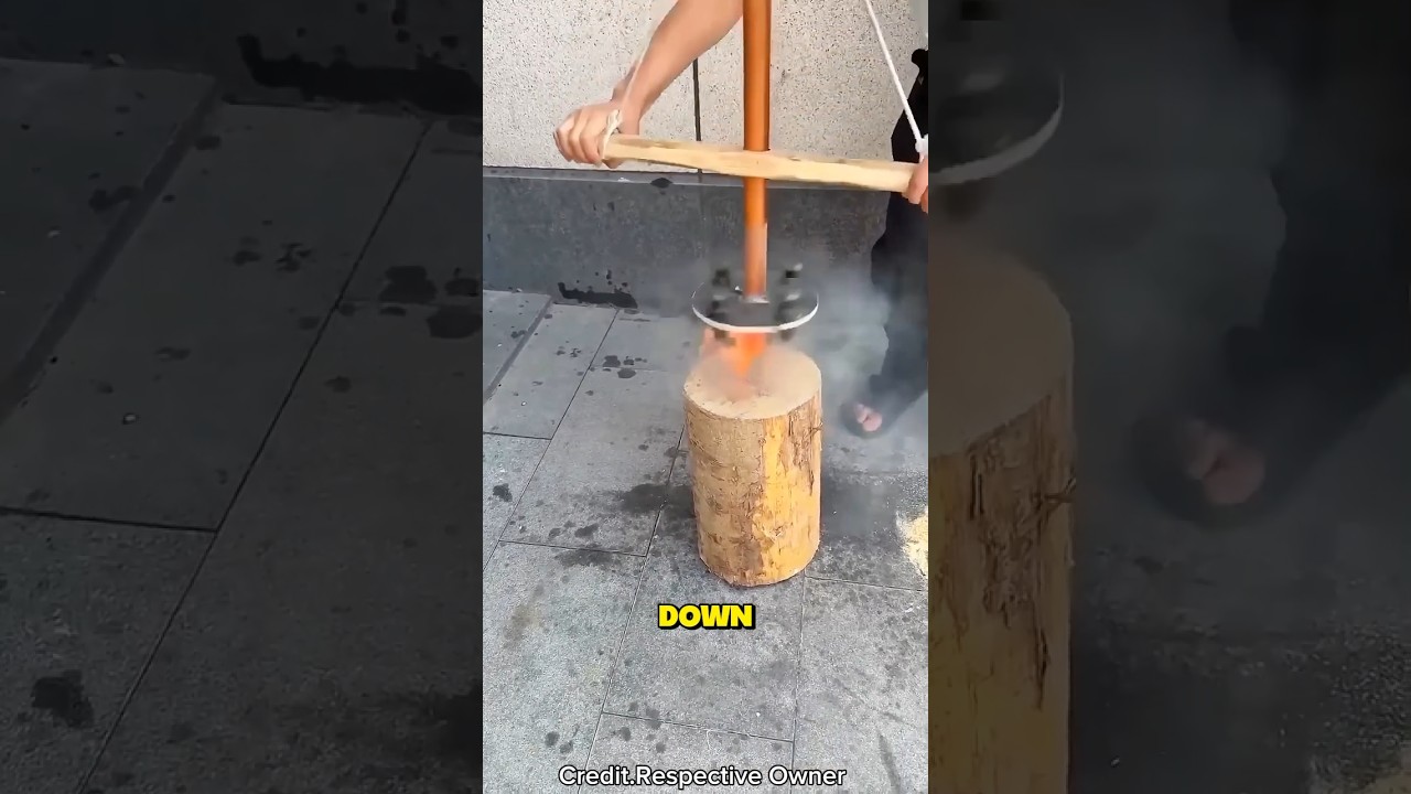 Раскрыт древний поджигатель! 🪵🔥