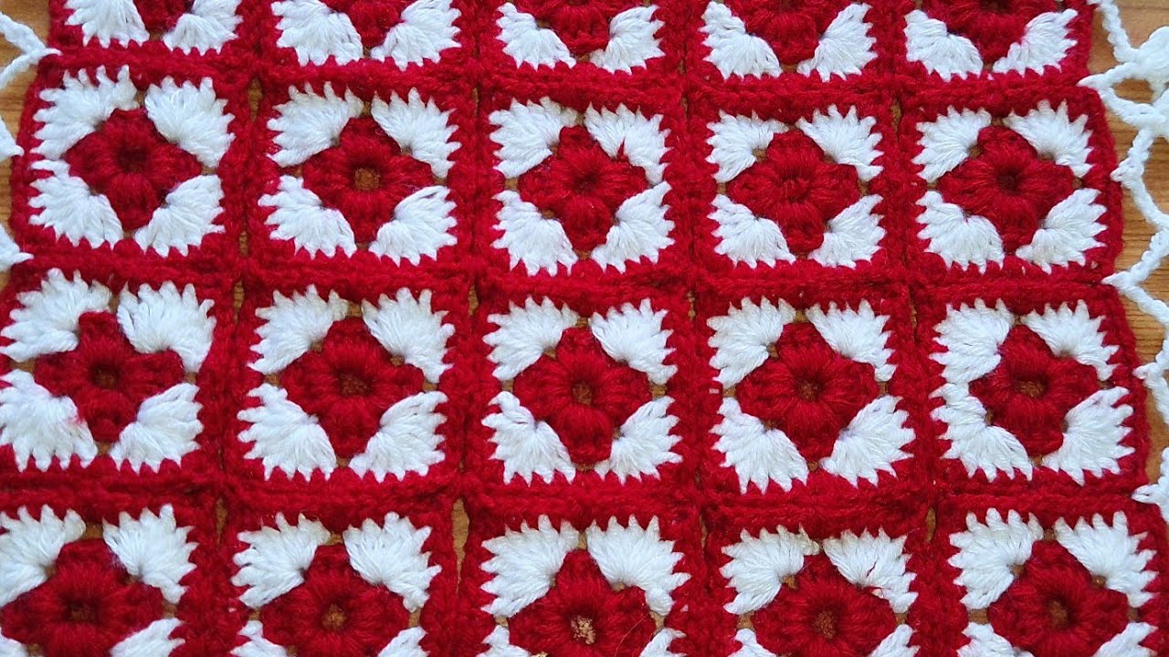 Crochet table cover , woolen table mat, crosia design table cloth, @Santosh All Art