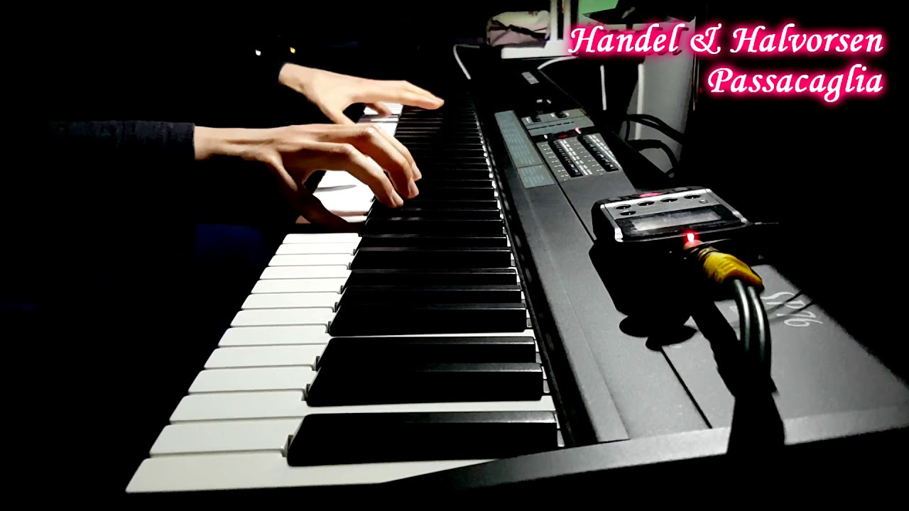 Handel/Halvorsen - Passacaglia | Piano Solo