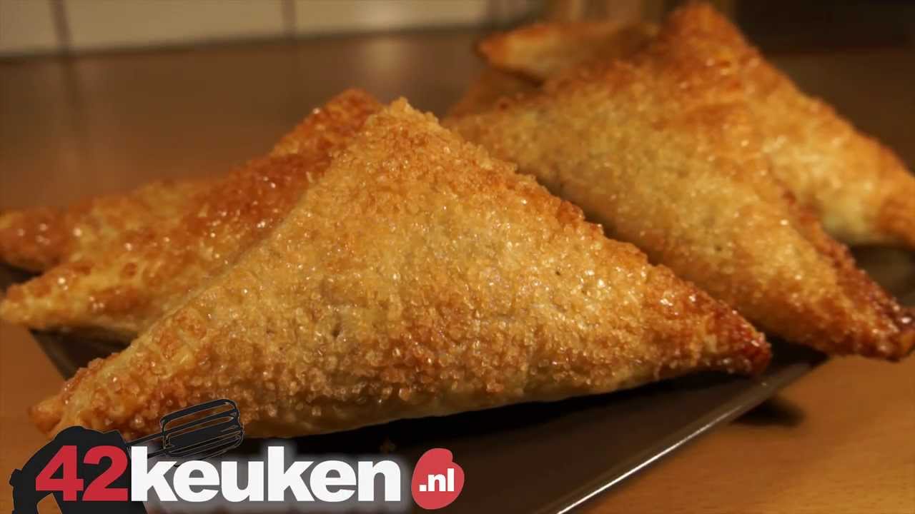 Appelflappen met hazelnoot