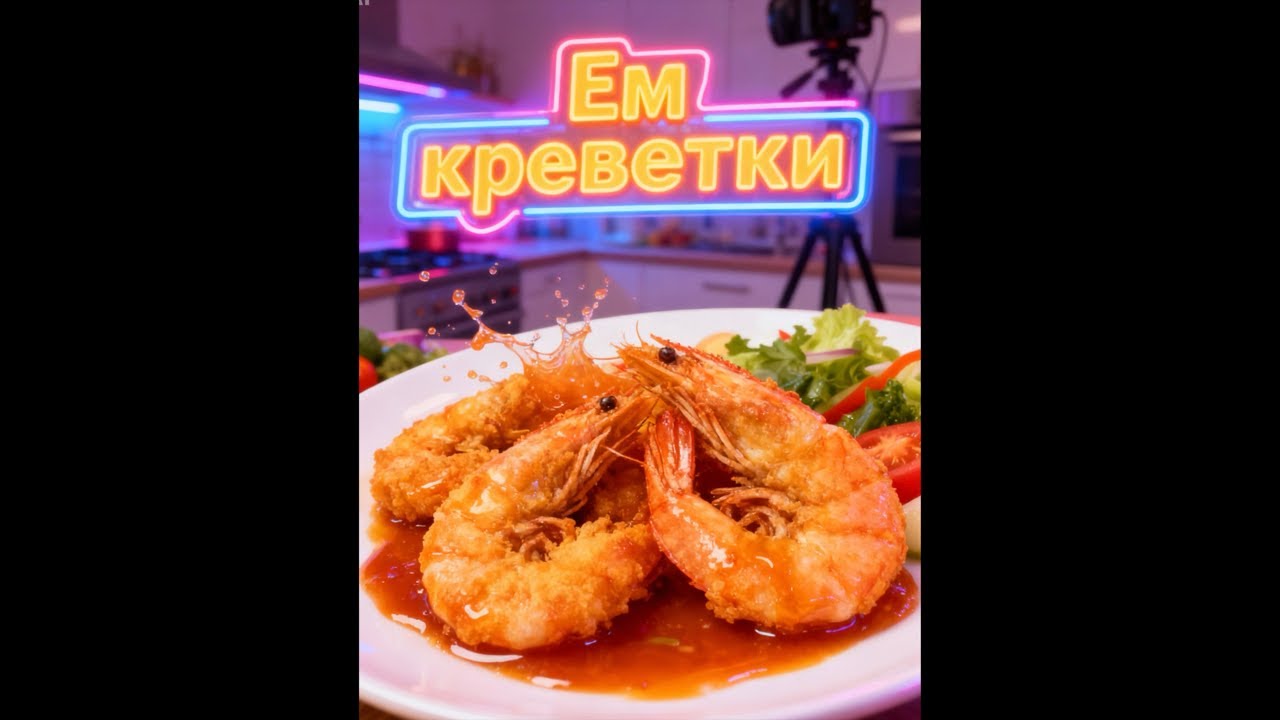 Правильно ем креветки