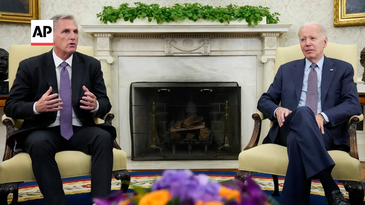 Biden 'optimistic' on progress being made in debt talks with Congress