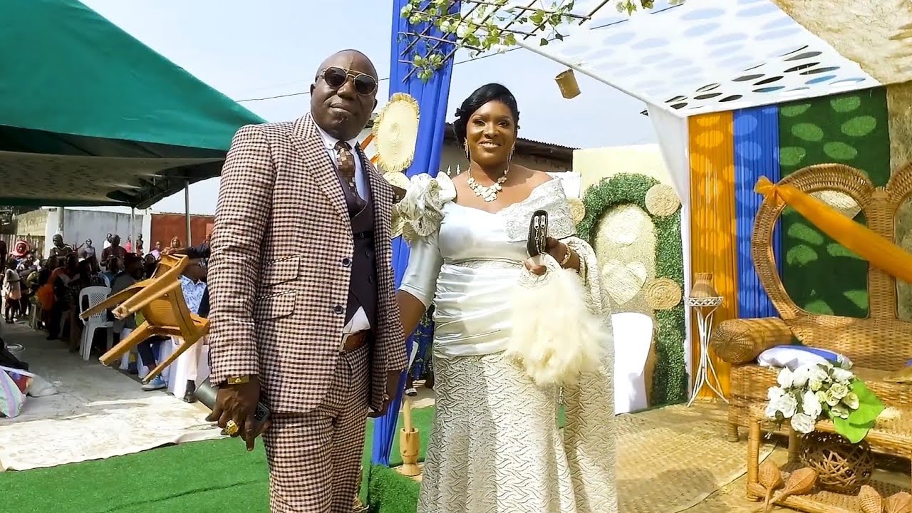MARIAGE COUTUMIER JEADEL & GHISLAIN FRANCE BRAZZAVILLE