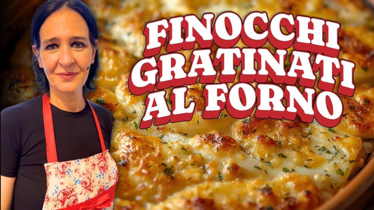 FINOCCHI GRATINATI AL FORNO di Betty e Marco - Ricetta Facile e Veloce