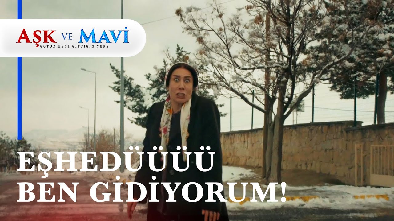 Hasibe'ye araba çarptı! - Aşk ve Mavi 20. Bölüm