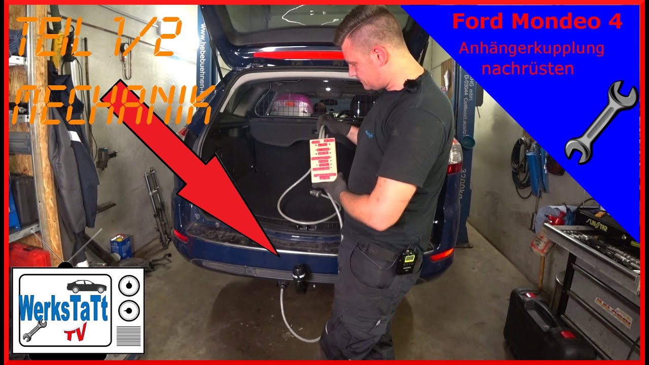 ►Ford Mondeo MK4◄ Anhängerkupplung nachrüsten Teil 1/2 (Mechanik) ◢WERKSTATT-TV◣