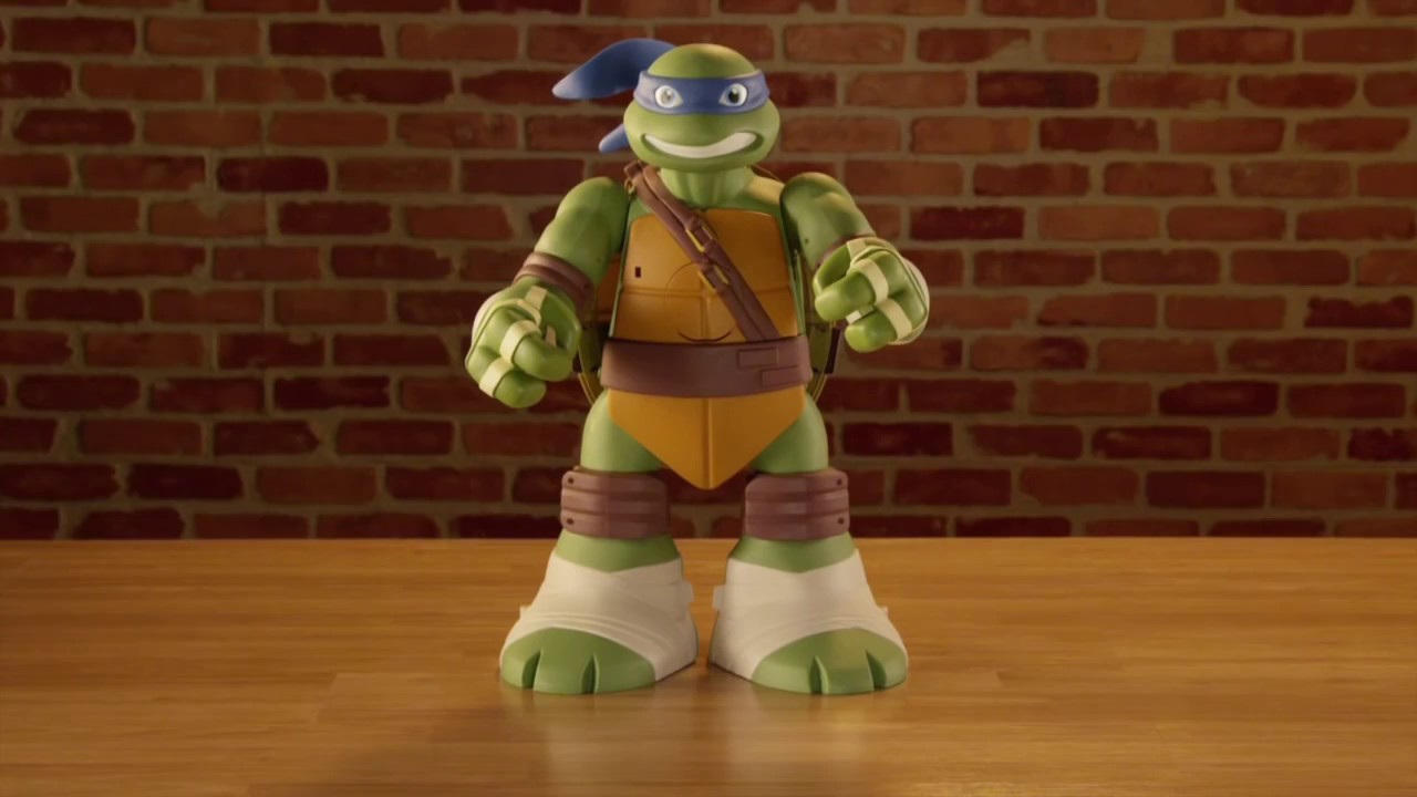 TMNT Mutations 24" Leonardo to Playset Instructional