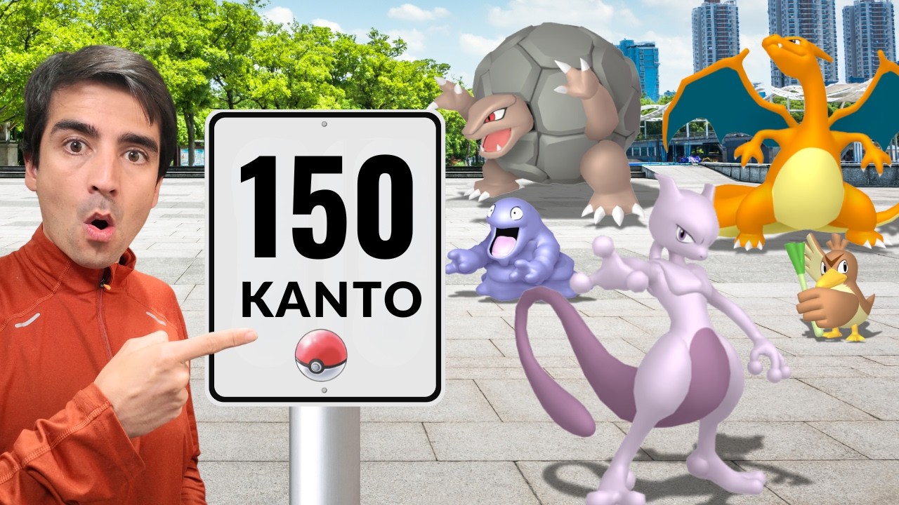 ¡INTENTÉ ATRAPAR A TODOS LOS POKÉMON DE KANTO EN 1 SOLO VIDEO-POKÉMON GO!
