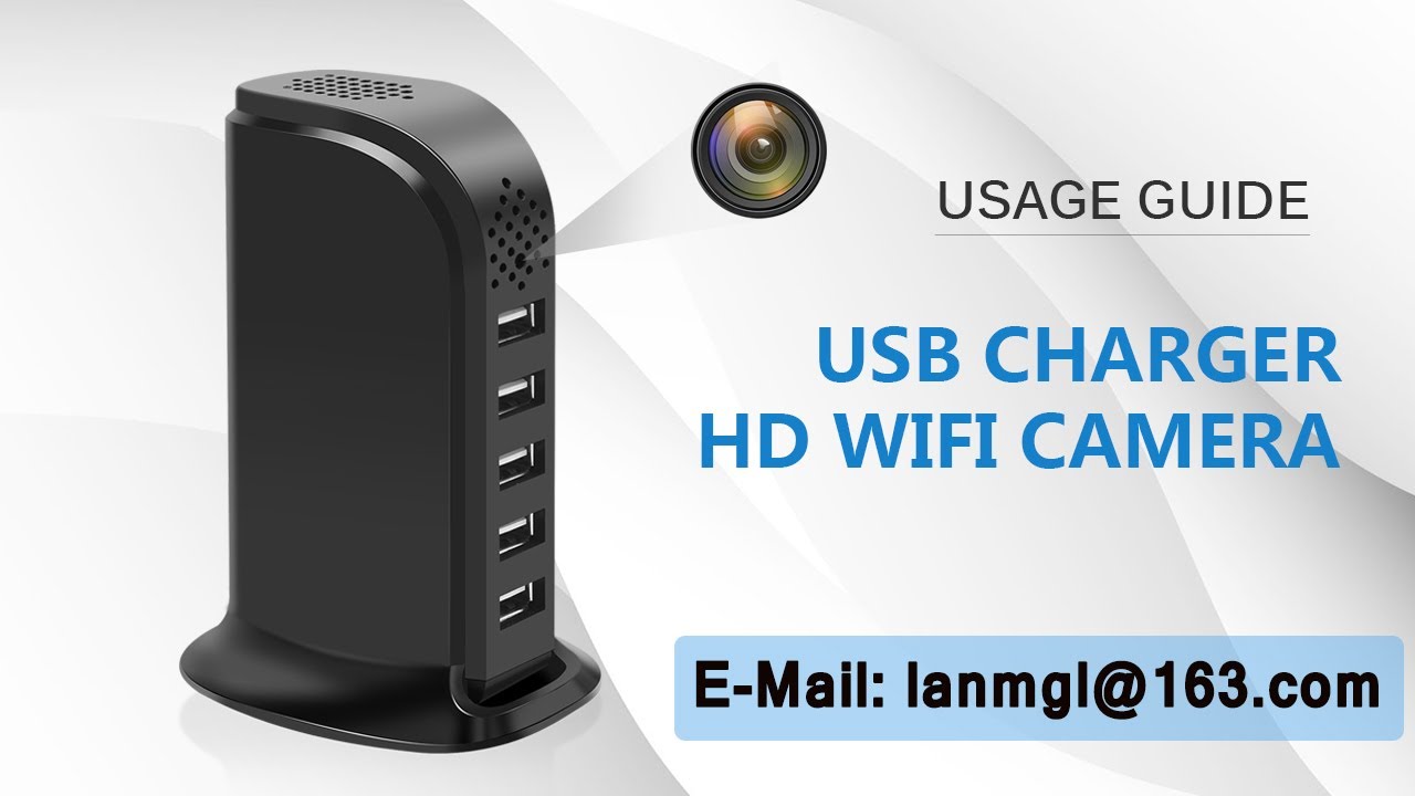 LMGL WH114 WIFI USB Charger Camera Video Guide