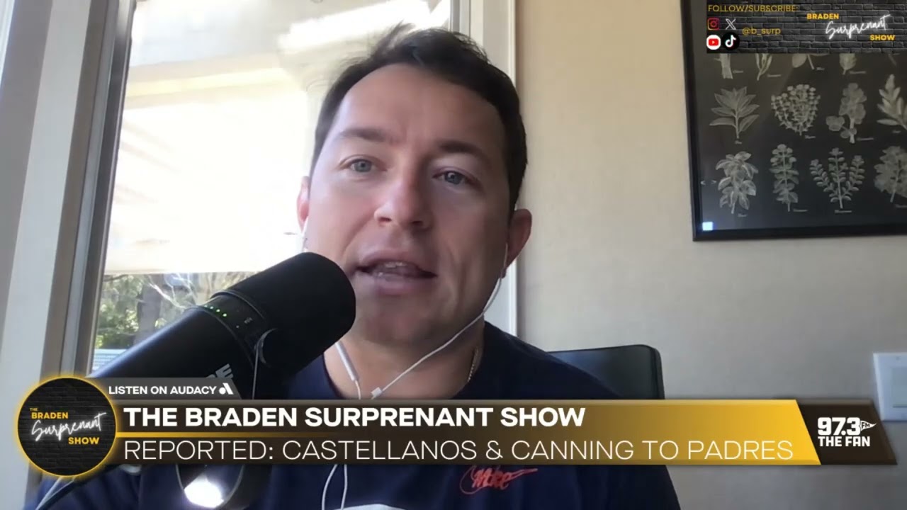 Padres SIGN Nick Castellanos & Griffin Canning?! My LIVE Reaction