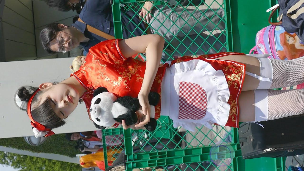 [4k] Qipao Chinese dress Kawaii Cosplay Comiket Japanコミケット コスプレ レイヤー Fancam @yurinya1128