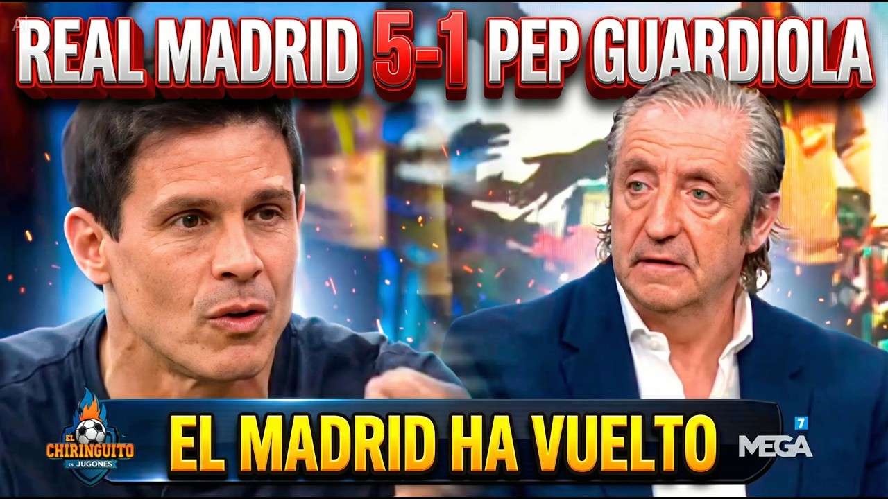 💥 BOMBAZO EN EL CHIRINGUITO: REAL MADRID DESTROZA AL CITY DE Pep Guardiola EN CHAMPIONS