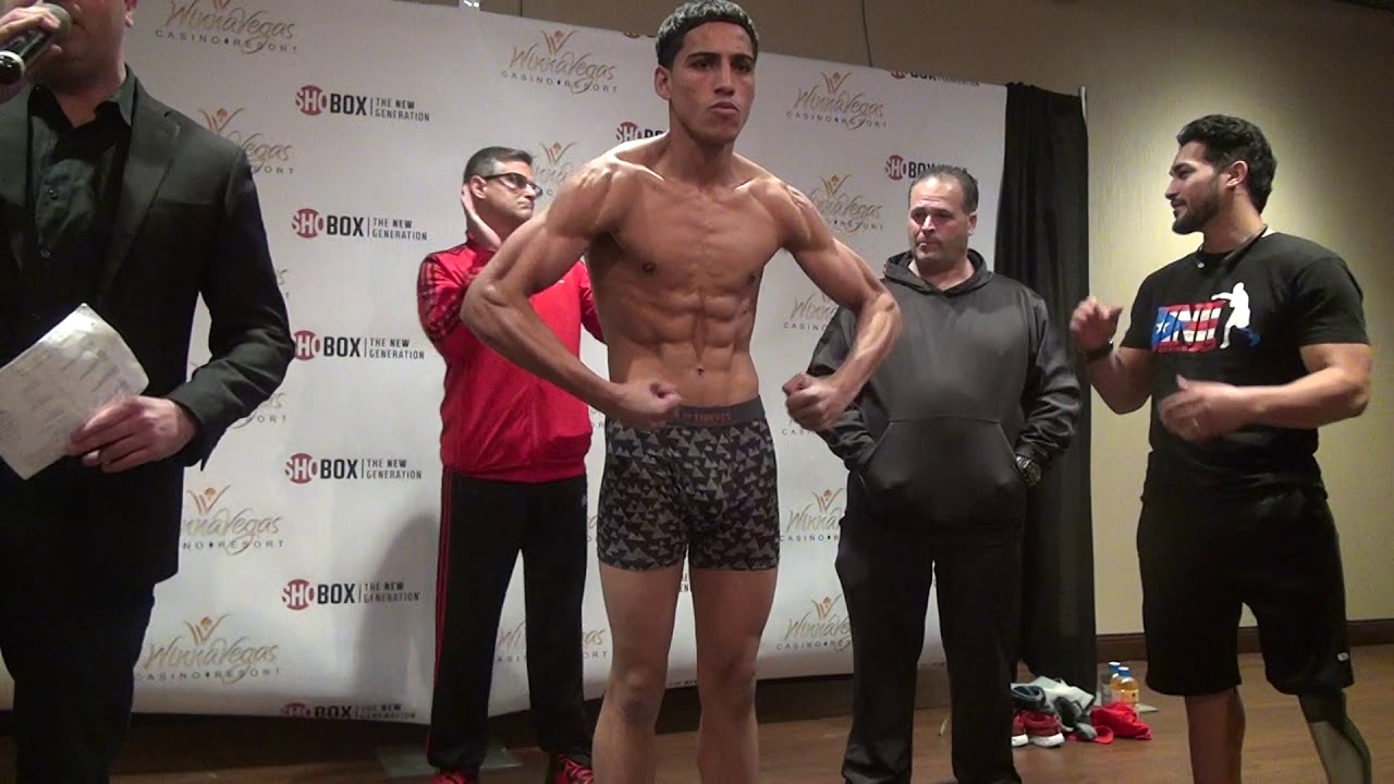 ShoBox: The New Generation weigh in--Ellis vs Younan