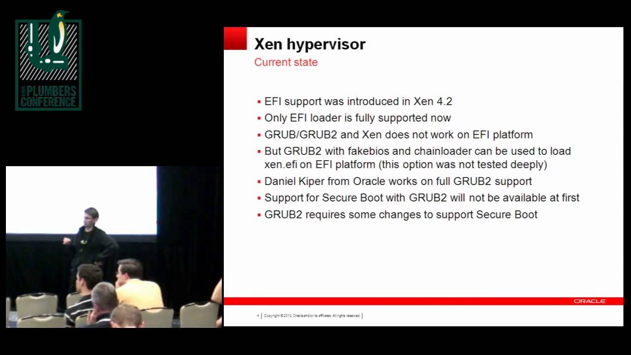 EFI support in Xen -- the current state of development