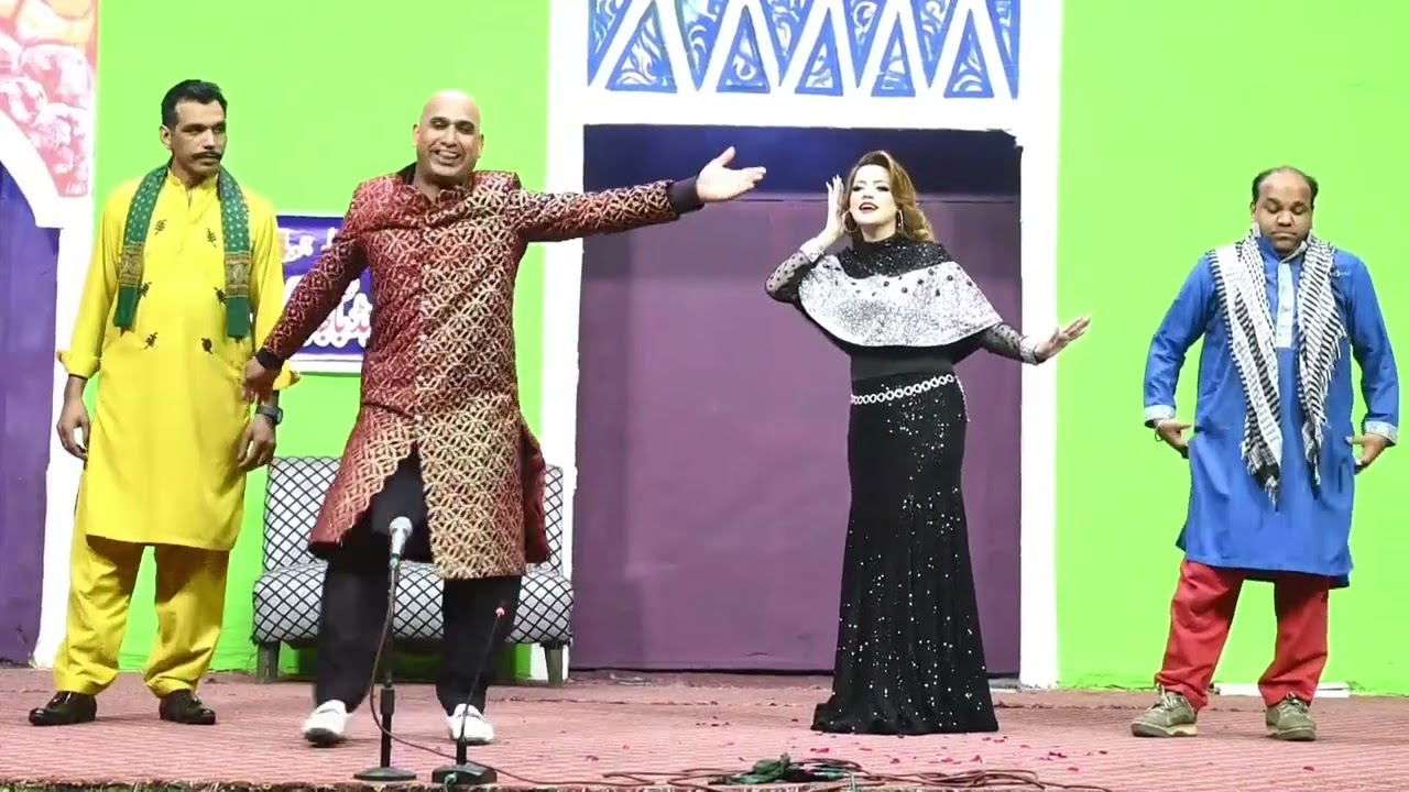 Minahil Khan | Amjad Rana | Zulfi | Goshi 2 | Shoka shahkotia | New Comedy Clip \ Funny Stage drama
