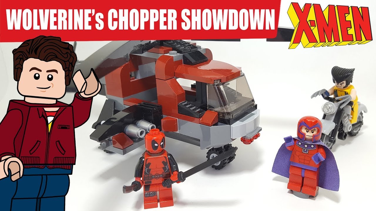 Обзор набора LEGO X-Men «Разборки Росомахи и Чоппера» 6866