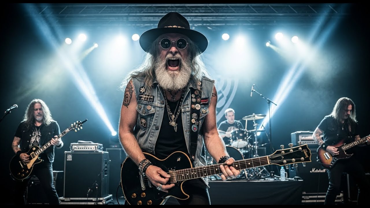 Jimi Hendrix, Clapton, ZZ Top, B B King, Muddy Waters – Classic Rock Blues with Powerful Guitar