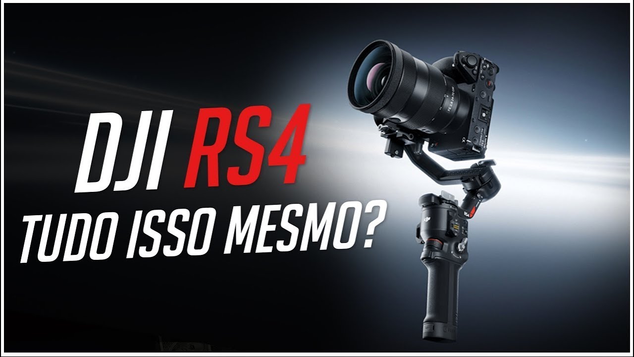 DJI RONIN RS4 UNBOXING  - TUDO ISSO MESMO?