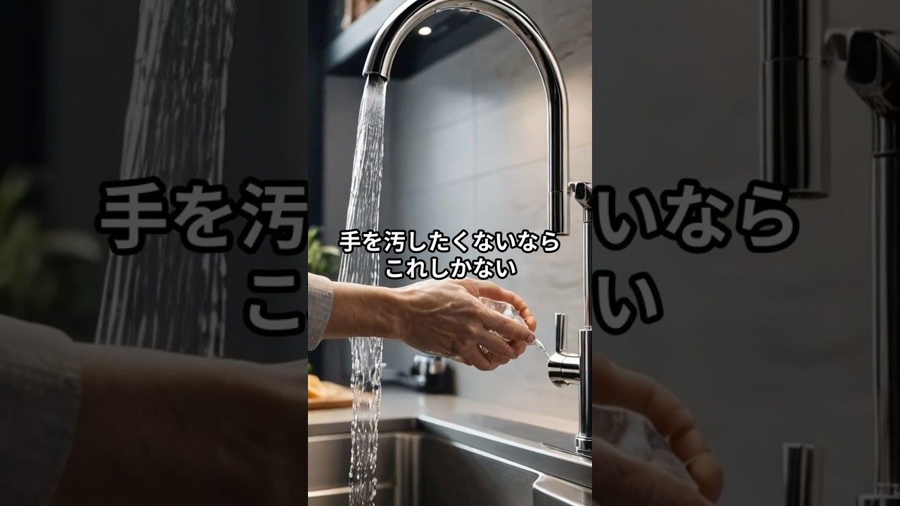 キッチン水栓は「タッチレス」一択。