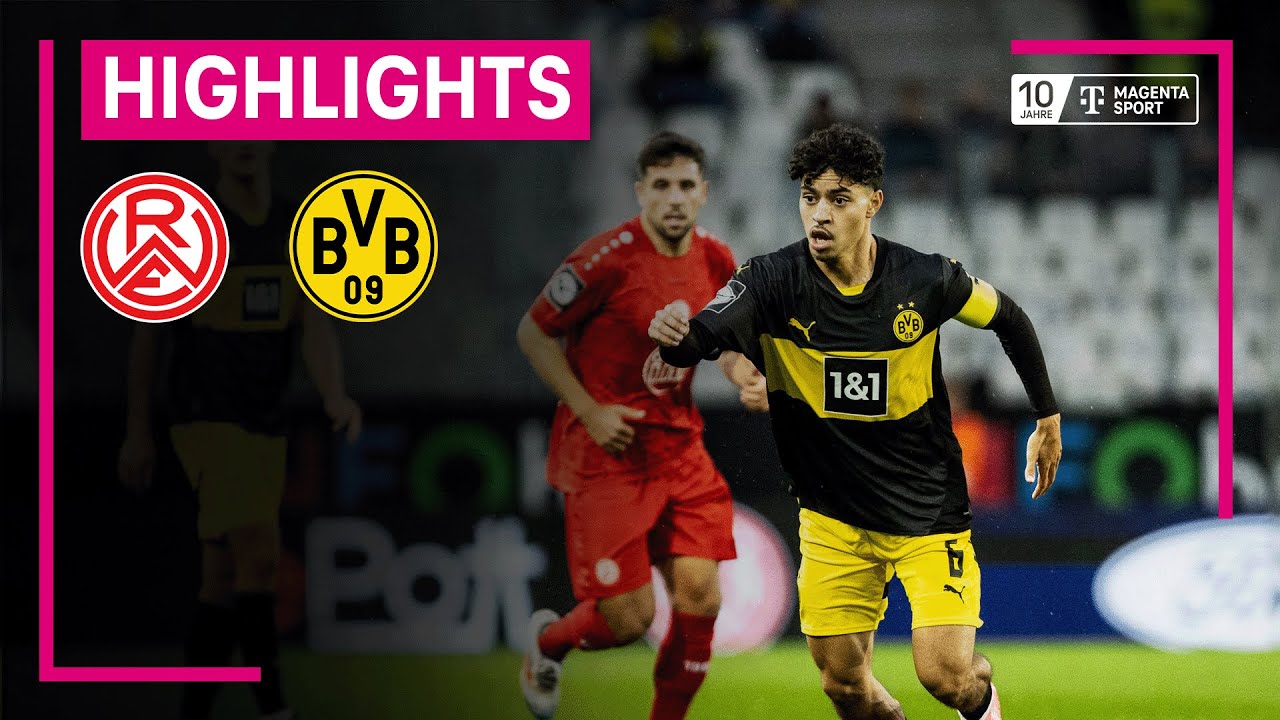 Rot-Weiss Essen - Borussia Dortmund II | Highlights 3. Liga | MAGENTA SPORT