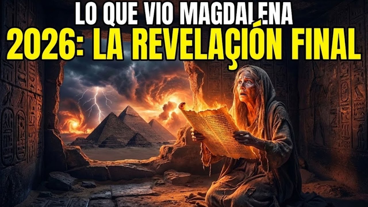 Lo que Magdalena vio en Egipto sobre el año 2026: La revelación que Juan no contó