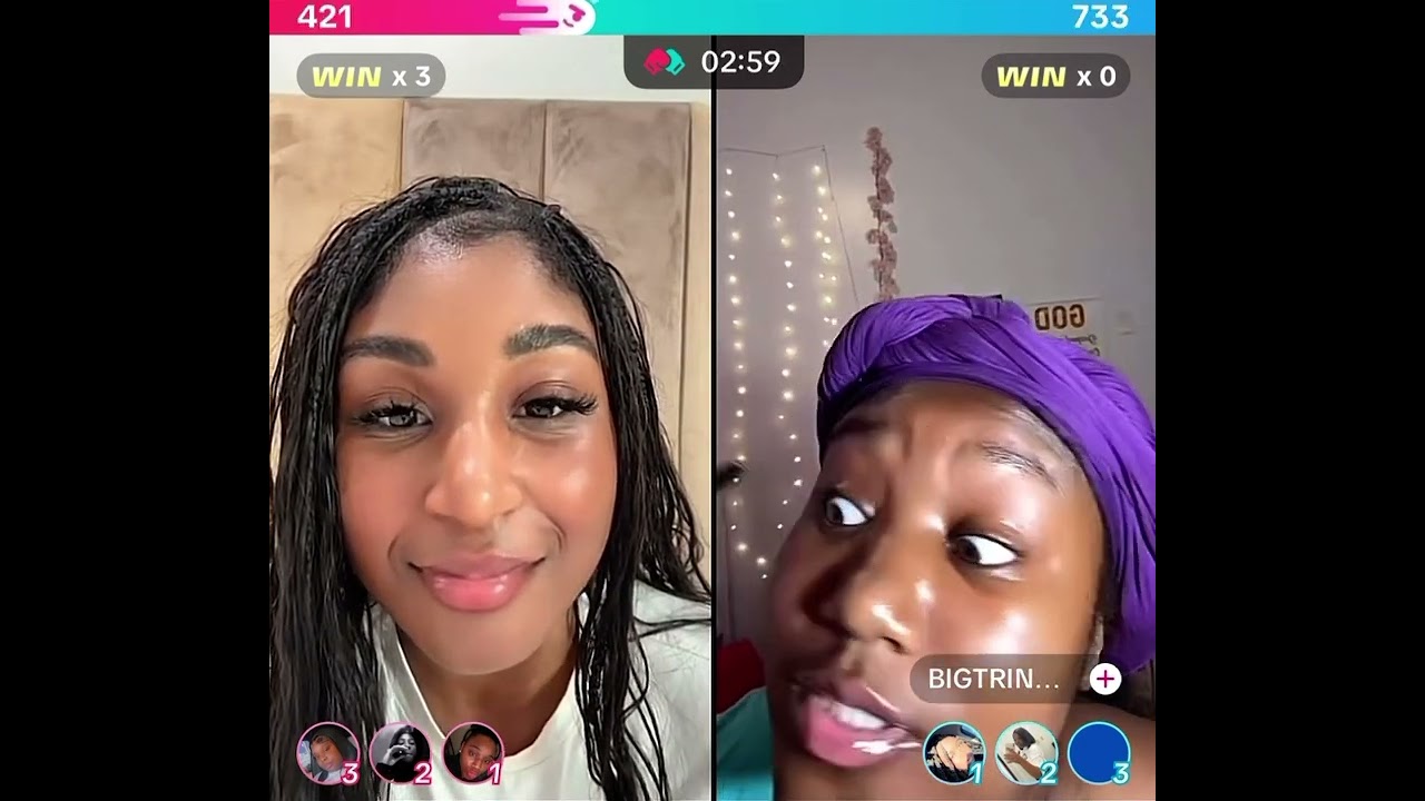 Trinity and Ti Taylor arguing on TikTok Live (4•10•25) 😬😬😬